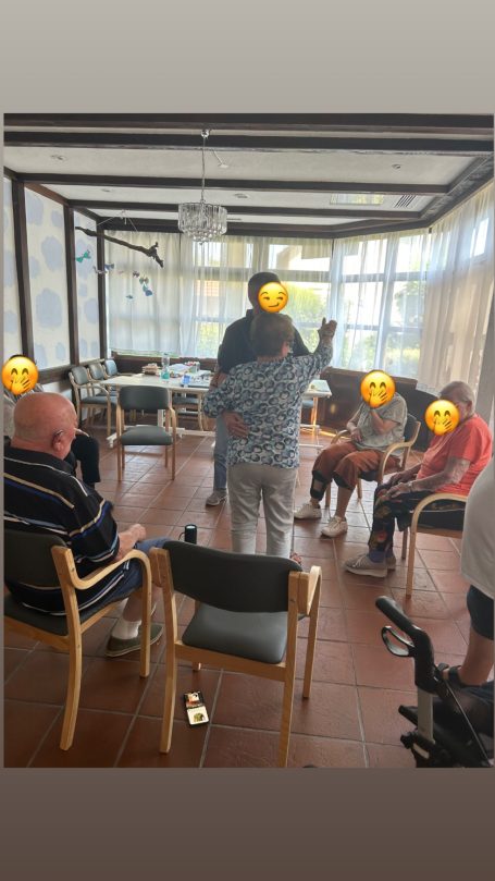 Tanzen darf auch nicht fehlen 